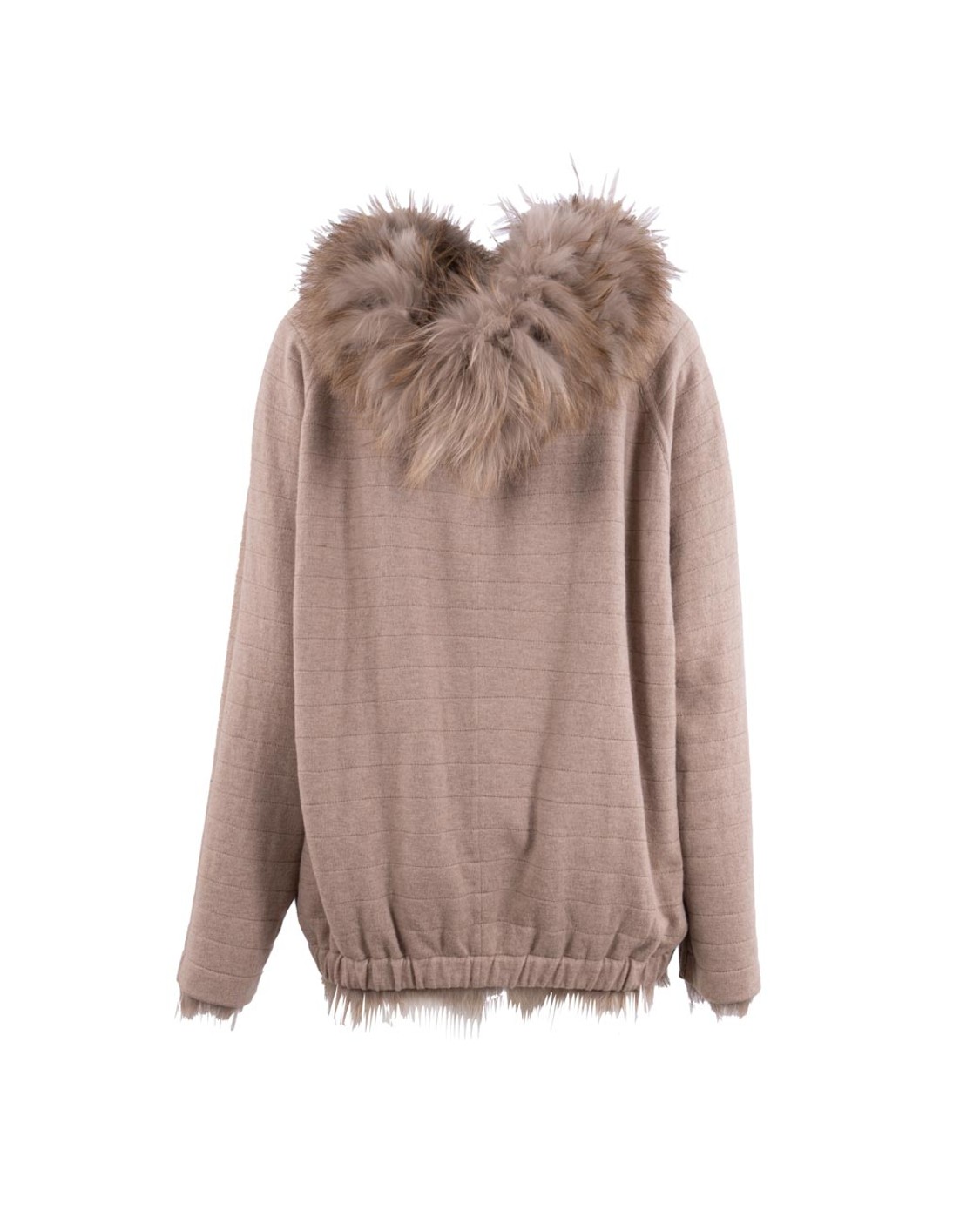 shop SIMONETTA RAVIZZA  Giaccone: Simonetta Ravizza bomber reversibile con cappuccio e chiusura con zip.
Interno in Lana.
Composizione: 100% Vera pelliccia (Volpe).
Made in Italy.. CAMBRIDGE-279 number 3175927